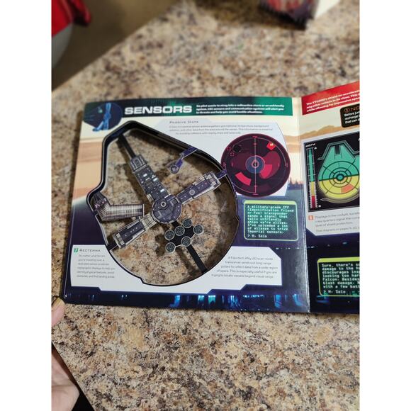 Star Wars Book Builders Millennium Falcon YT-1300 3D Owner Guide Hardcover Book - Picture 9 of 10